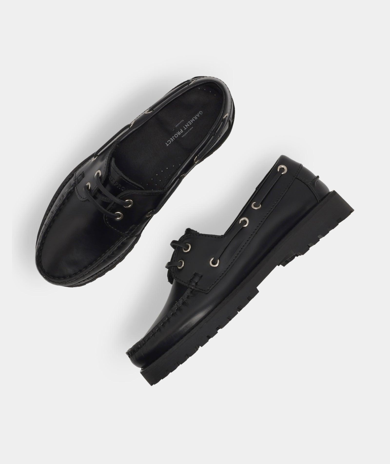 Garment Project Ollie Boat Shoe Schuhe Damen schwarz